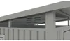Gartenhaus Konsta Fusio M 289 x 253 cm grau-aluminium Produktbild-Vorschau 7