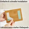 DEKAZIA® Klopapierhalter Holz mit Ablage – Produktbild-Vorschau 3