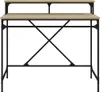 vidaXL Stôl Sonoma Dub 100x50x90 cm materiál drevo a železo Náhľad obrázku produktu 5