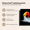 KitchenYeah© Herdabdeckplatte Paprika - Schwarz - Gemüse - Produktbild-Vorschau 6