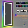 Specchio da bagno Vrygle 140x70 cm con Bluetooth, LED RGB, Anteprima dell’immagine prodotto 13