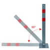 Składany słupek parkingowy Szlaban parkingowy 65cm Słupek Podgląd zdjęcia produktu 4