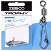 Zebco Trophy Rollwirbel Tönnchenwirbel mit Snap Gr. 16 20mm Produktbild-Vorschau 1