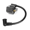A single ignition coil with a spark plug wire and boot, isolated on a white background. Náhľad obrázku produktu