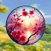 GKA XL Sonnenfänger Kirschblüten 20 cm Buntglas Lichtfänger Produktbild-Vorschau 2