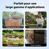 Wiltec Pompe à eau immergée 1200 W – 6000 l/h – Refoulement Voir les images du produit 8