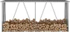 vidaXL Schowek na drewno opałowe Stal ocynkowana 330x84x152 Podgląd zdjęcia produktu 5
