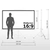 ESMART Professional MISATI | Stativleinwand | 221 x 125 cm Produktbild-Vorschau 2
