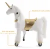 Vrooomy Einhorn auf Rollen Kinder Reittier Klein (4–6 Produktbild-Vorschau 4
