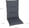 GO-DE Textil, Sesselauflage Mittellehner, 6er-Set, Farbe: Produktbild-Vorschau 2