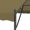 vidaXL Pavillon 4x3x2,6 m Taupe 180 g/m² -  Pavillons & Produktbild-Vorschau 10