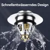 Pop-up Ablaufstopfen 27–40 mm mit Edelstahl-Filter – 3-in-1 Produktbild-Vorschau 6