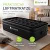 Juskys Luftmatratze Sapri M in Schwarz - 1 Personen Produktbild-Vorschau 2