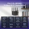 GL.iNet Flint 3 GL-BE9300 Wi-Fi 7 Tri-Band-Router, 5x Produktbild-Vorschau 3