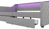 Comfortabel dagbed met lattenbodem, verlichting en Productafbeelding-voorbeeld 15