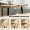 HOMCOM Esstisch, 110 x 70 cm Küchentisch für 4 Personen für Produktbild-Vorschau 6