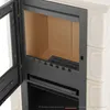 Kachelofen ELDUR Cappuccino 6kW – freistehend, Keramik, ECO Produktbild-Vorschau 3