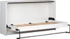 Schrankbett 90 x 200 Horizontal HB-90 Weiß Matt SLEEPBOX Produktbild-Vorschau 1
