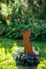 Gartenstecker Katze mit Schmetterling höhe ca. 55cm Rost Produktbild-Vorschau 1