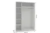 Szafa Riva biała z lustrem wewnątrz szafy 150 x 42 x 215 cm Podgląd zdjęcia produktu 3