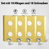 Set di lame per tosaerba robot Wiltec Titan V2 35 x 18 mm - Anteprima dell’immagine prodotto 14