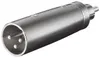 Goobay 27456, XLR, RCA, Stříbrná Náhled obrázku produktu 1