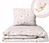 Kinderbettwäsche 100x135 Baumwolle Baby Bettwäsche Set Produktbild-Vorschau 1