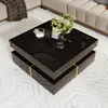 Sweiko Couchtisch Couchtisch, Hochglanz-Wohnzimmertisch, Produktbild-Vorschau 2