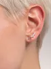 Thomas Sabo Damen Ohrringe Ear Climber Weiße Steine 925 Produktbild-Vorschau 4