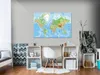 Quadro in sughero non tessuto - Geografia mondiale 120x80 Anteprima dell’immagine prodotto 2