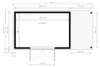 Gartenhaus Bertilo Fineline 4 inkl. Schleppdach 441 x 210 Produktbild-Vorschau 17