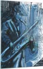 Bilder auf glas - Einteilig - Saxophon Musiker Zeichnen - Produktbild-Vorschau 1
