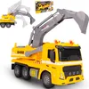 Malplay Camion con Escavatore Auto Costruzione Caricatore Anteprima dell’immagine prodotto 1