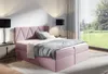 Kontinentales Bett GISELA – 120x200, rosa + Gratis-Topper Produktbild-Vorschau 1
