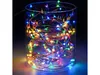 A glass cylinder filled with colorful LED string lights. Podgląd zdjęcia produktu