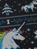 style3 Believe Einhorn Ugly Sweater Damen T-Shirt fantasie Produktbild-Vorschau 2
