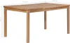 vidaXL Stół ogrodowy 150x90x77 cm lite drewno tekowe Podgląd zdjęcia produktu 4