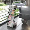 Porte-brochures pliable BPT, porte-revues pour exposition Voir les images du produit 3