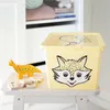 Coffre à jouets en plastique avec couvercle 15 L Voir les images du produit 4