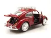Motormax 79559R VW Käfer mit Dachgepäckträger 1966 rot 1:24 Produktbild-Vorschau 5
