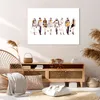 Bild auf Leinwand - Leinwandbild - eleganc e Farbe weiblich Produktbild-Vorschau 7