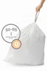 simplehuman Passgenaue Müllbeutel 3 x 20 Pack (60 Beutel), Produktbild-Vorschau 2