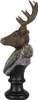 Clayre & Eef Figurine Cerf 10x9x23 cm Marron Violet Voir les images du produit 4