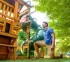 Tour de jeux Zwerkules Bolzo avec toboggans et balançoire Voir les images du produit 8