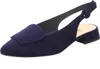 Paul Green Damen Slingballerinas Dunkelblau Rauleder Größe: Produktbild-Vorschau 1