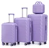Ensemble de valises rigides ABS, composé de 4 pièces, idéal Voir les images du produit 1