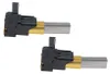 Two carbon brushes with holders are shown against a white background. Produktbild-Vorschau