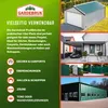 GARDEBRUK 12x Lamiere Zincate Profilate 129cm x 46cm = 7m² Anteprima dell’immagine prodotto 3