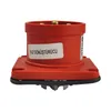 A red electrical connector with a label. Produktbild-Vorschau