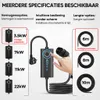 Hexinex Type 2 Mobiele thuislader elektrische auto 3,5kW 1 Productafbeelding-voorbeeld 2